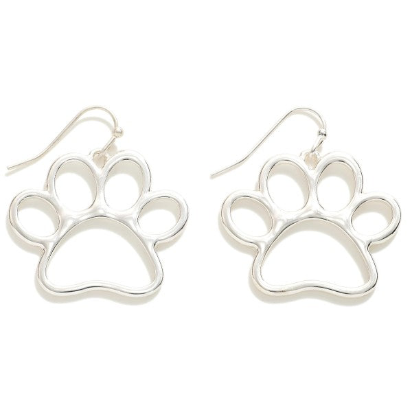 SO PAWSOME! EARRINGS - Silver