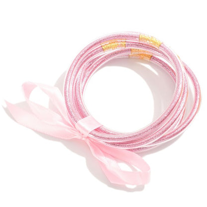 JELLY BRACELETS - LIGHT PINK