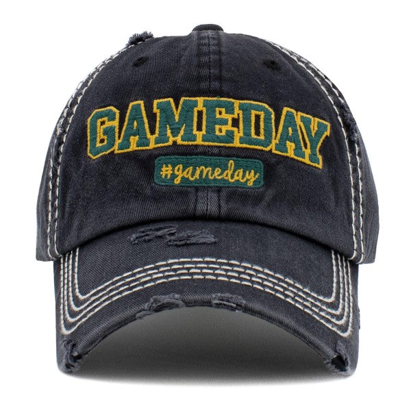 GAMEDAY RUGGED CAP - GREEN/GOLD