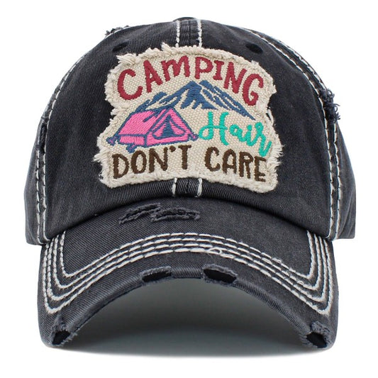 CAMPING HAIR DON'T CARE - HAT