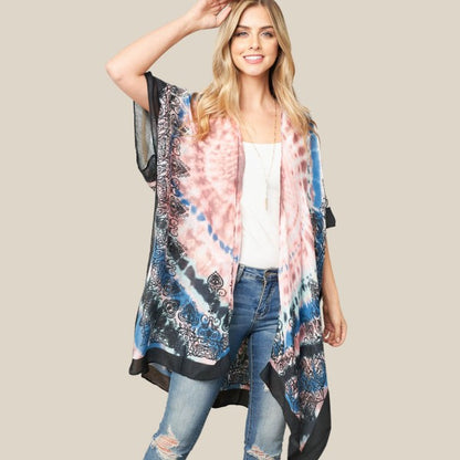 ON THE EDGE KIMONO - PINK