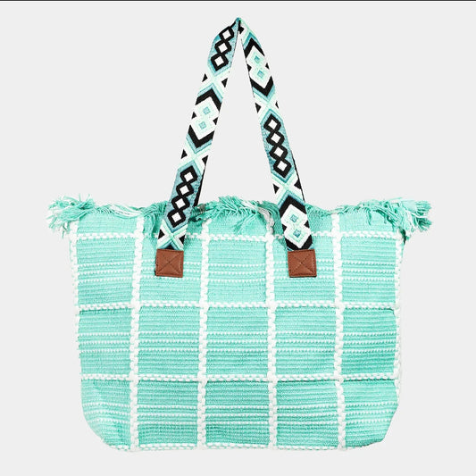 WOVEN WELL BAG