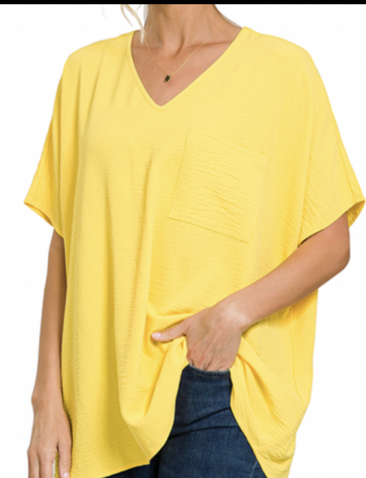 Airflow Tops - Yellow