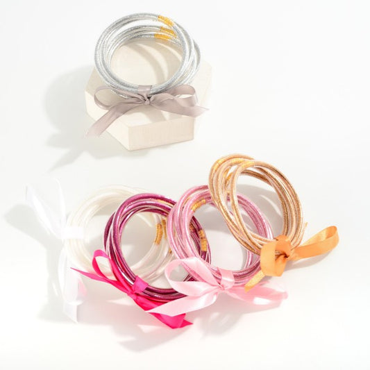 JELLY BRACELETS - LIGHT PINK