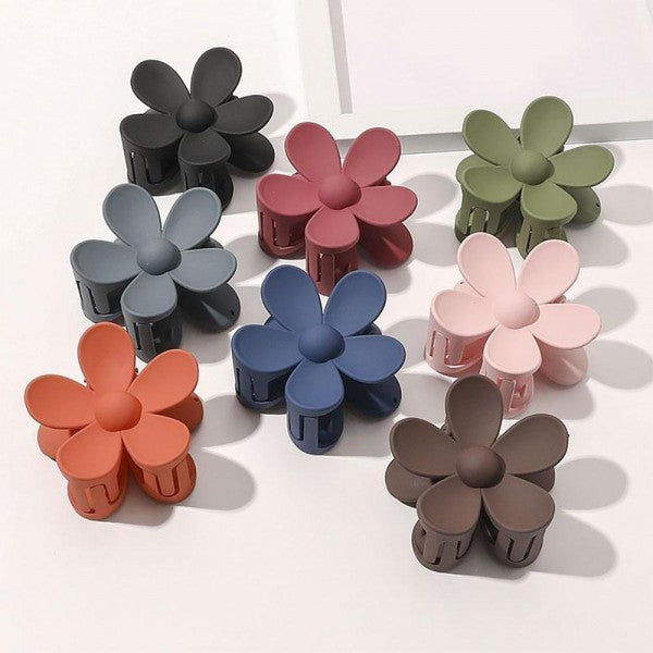 EVERYWHERE MATTE FLOWER CLIP - LARGE