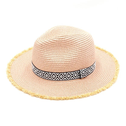 AZTEC ROSE' HAT - BLUSH