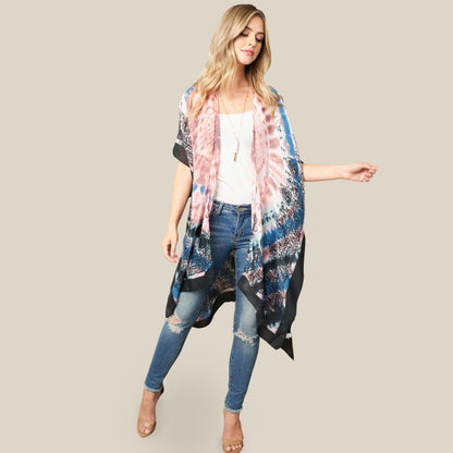 ON THE EDGE KIMONO - PINK