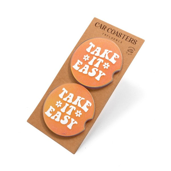 CAR COASTERS - Take It Easy