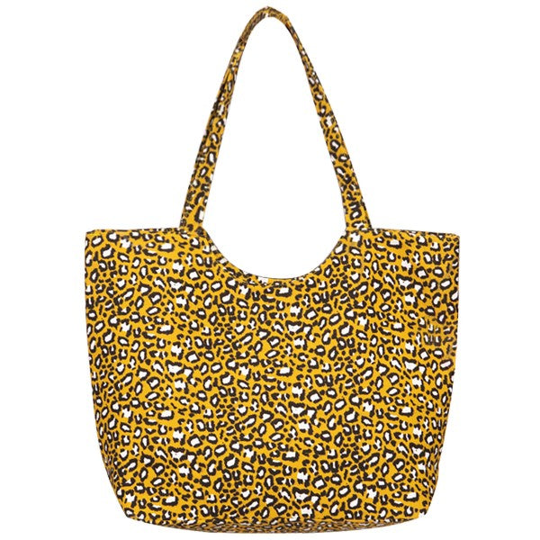 IN THE JUNGLE TOTE BAG - YELLOW