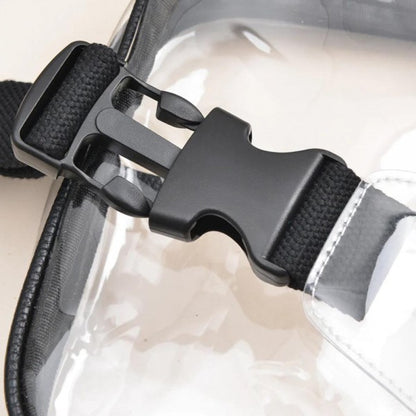 GEAR UP CLEAR SLING BAGS - Black